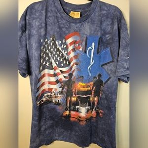The Mountain patriotic paramedic 2x‎ t shirt